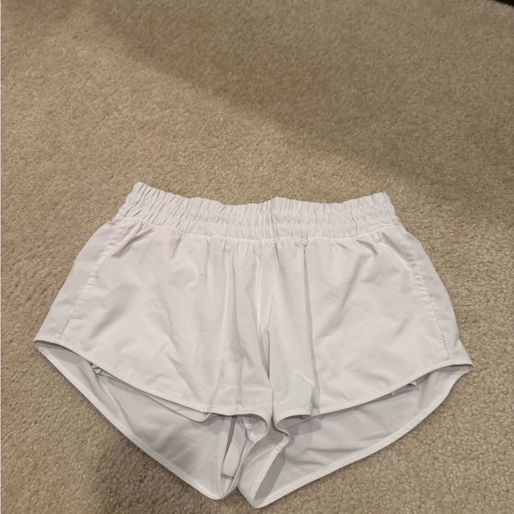 Women's White Athletic Shorts aerie